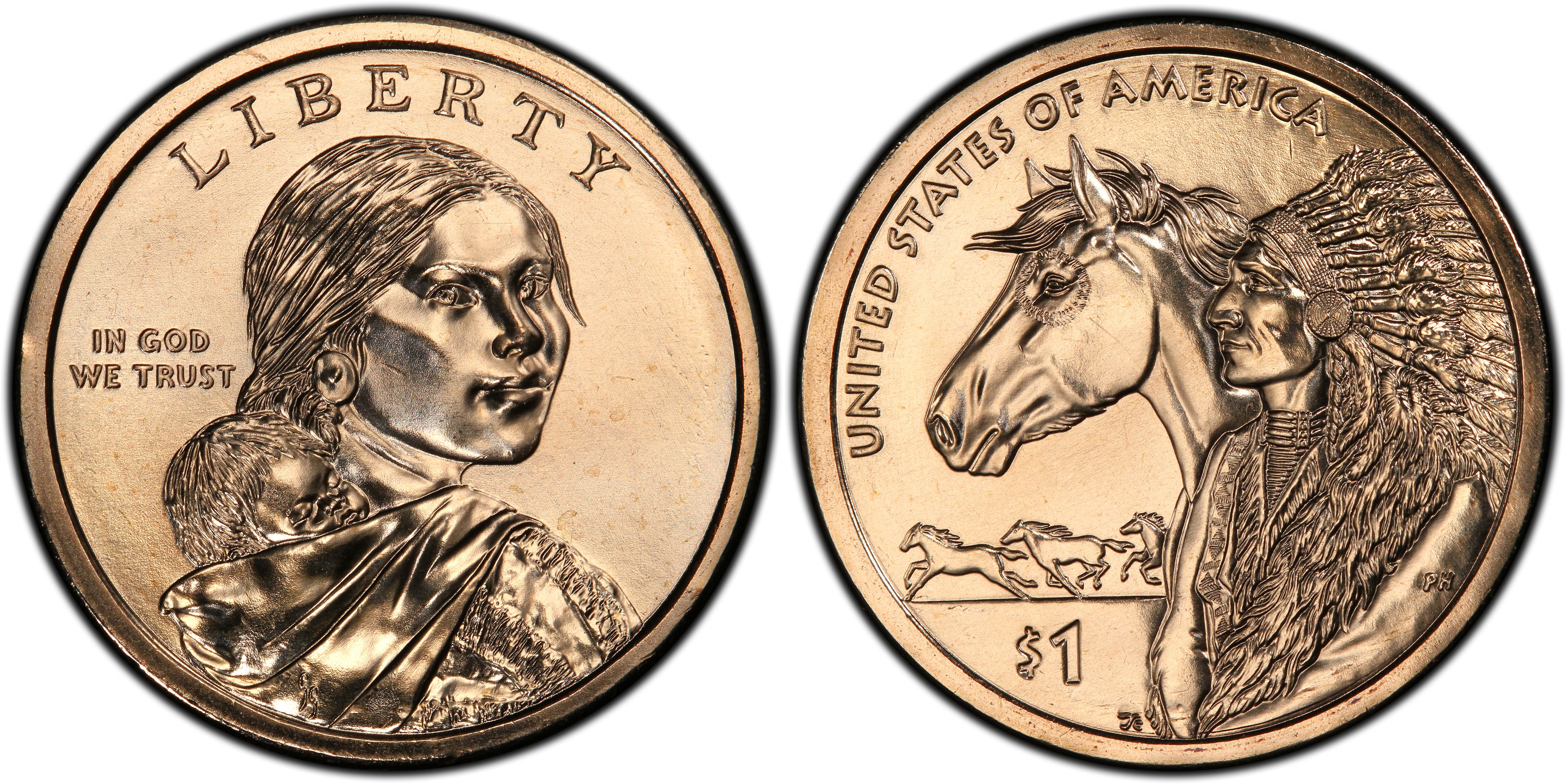 2012 P American Sacagawea Dollar From Mint Rolls 