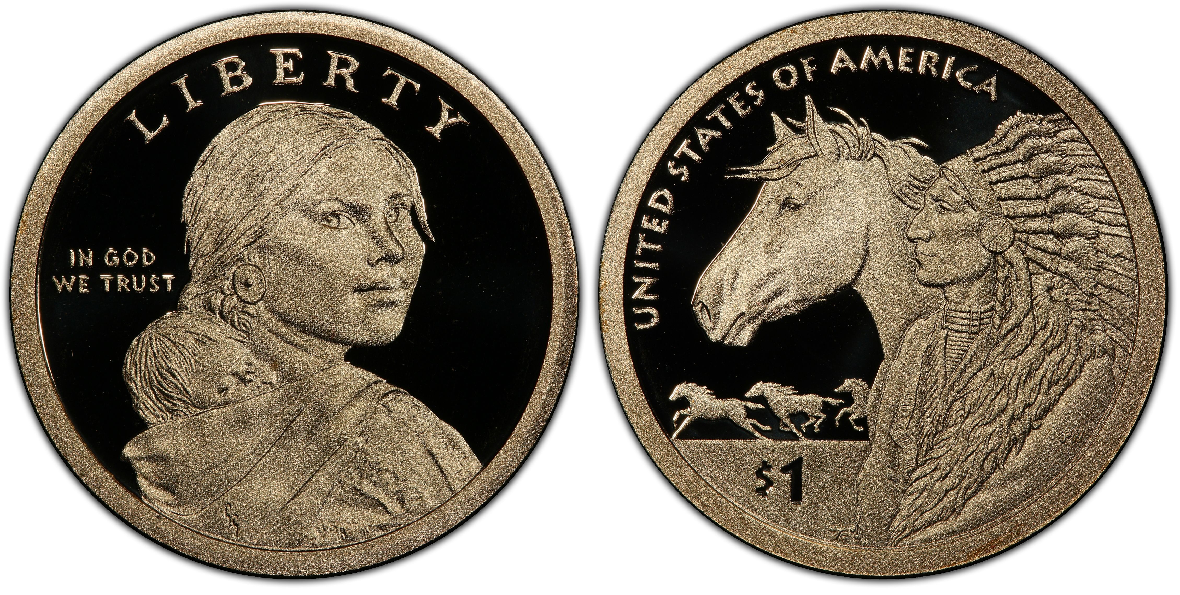 2012 P Sacagawea Native American Dollar ~ Pos A ~ Choice BU from U.S Mint Roll 