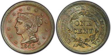 MS65+BN PCGS grade