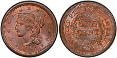 MS66RB PCGS grade