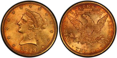 MS62 PCGS grade