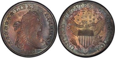 MS62 PCGS grade