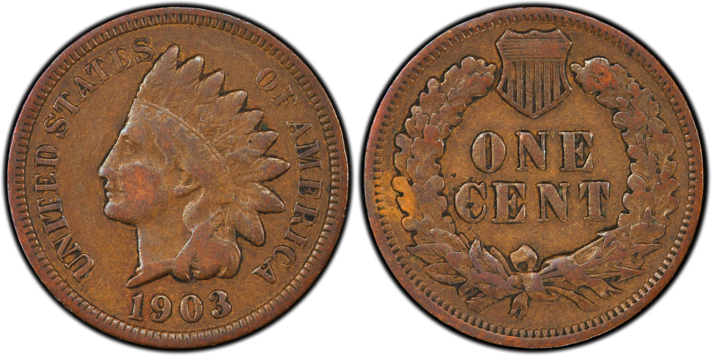 1903 1C MPD FS-301 S-10, BN (Regular Strike) Indian Cent - PCGS CoinFacts