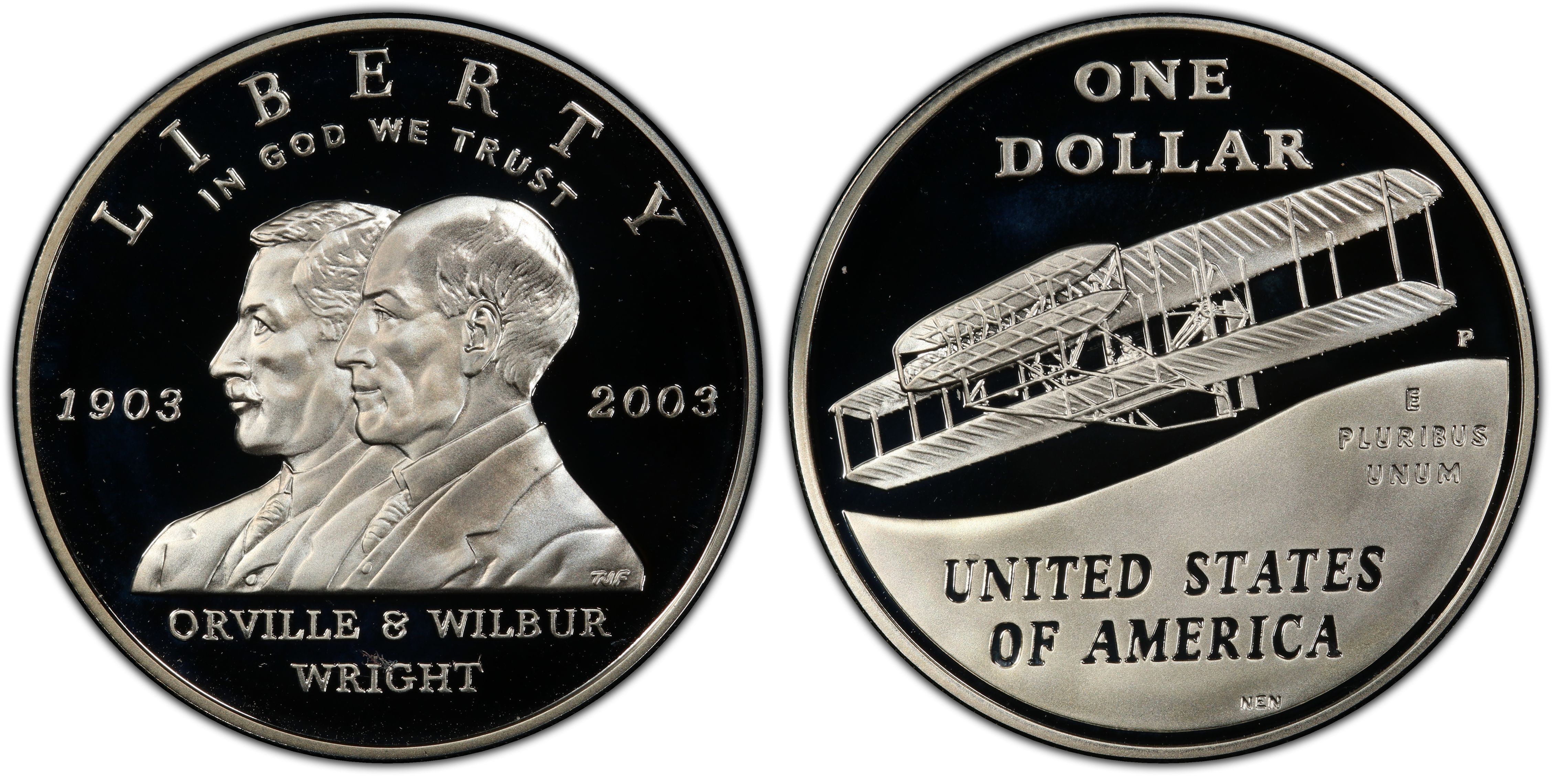 2004-P Edison Silver Commemorative Dollar PR69DCAM PCGS Proof 69 Deep Cameo 
