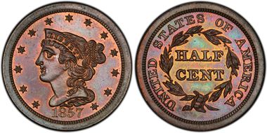 PR66RB PCGS grade