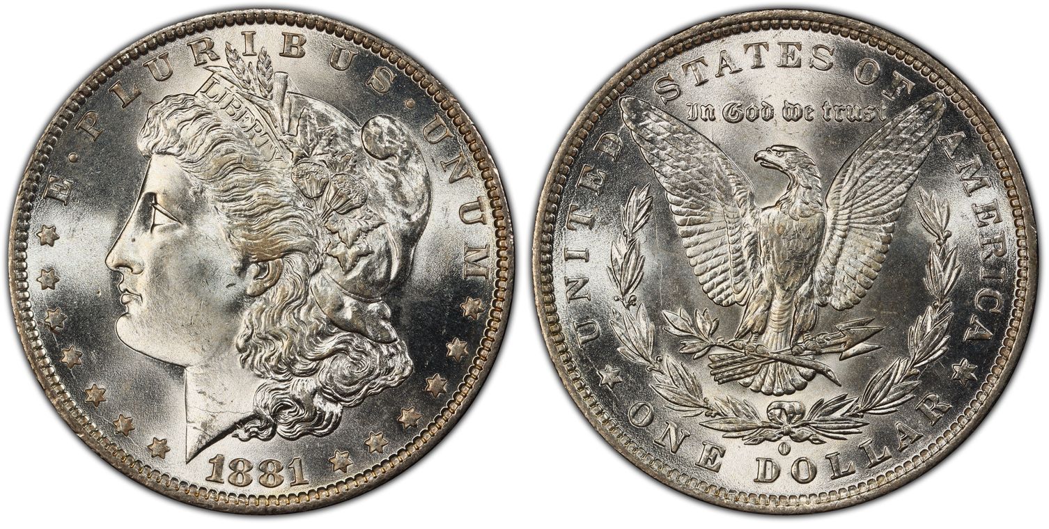1881-O $1 (Regular Strike) Morgan Dollar - PCGS CoinFacts