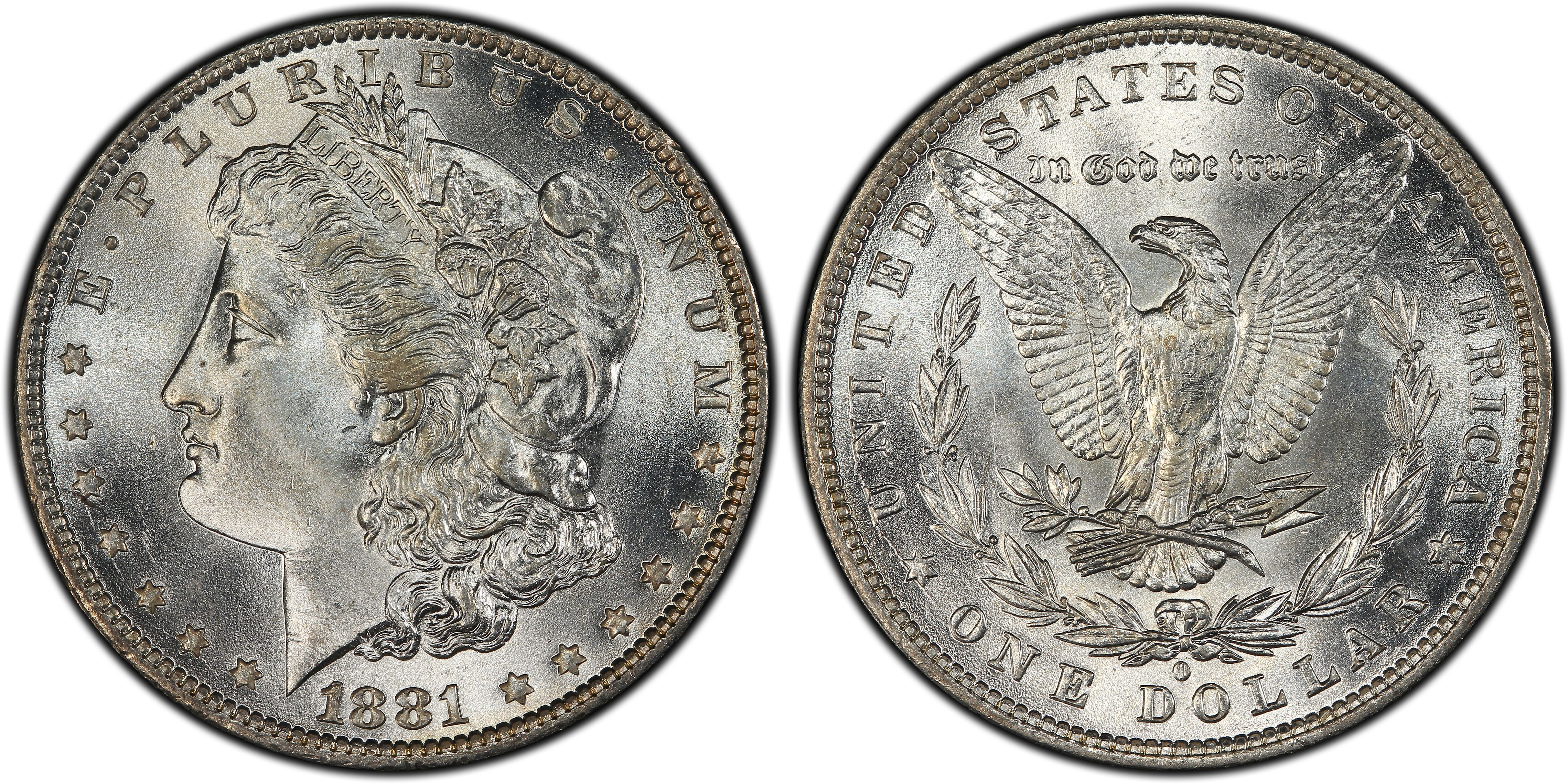 1881 O Morgan Silver Dollar 90% Silver CHOICE AU
