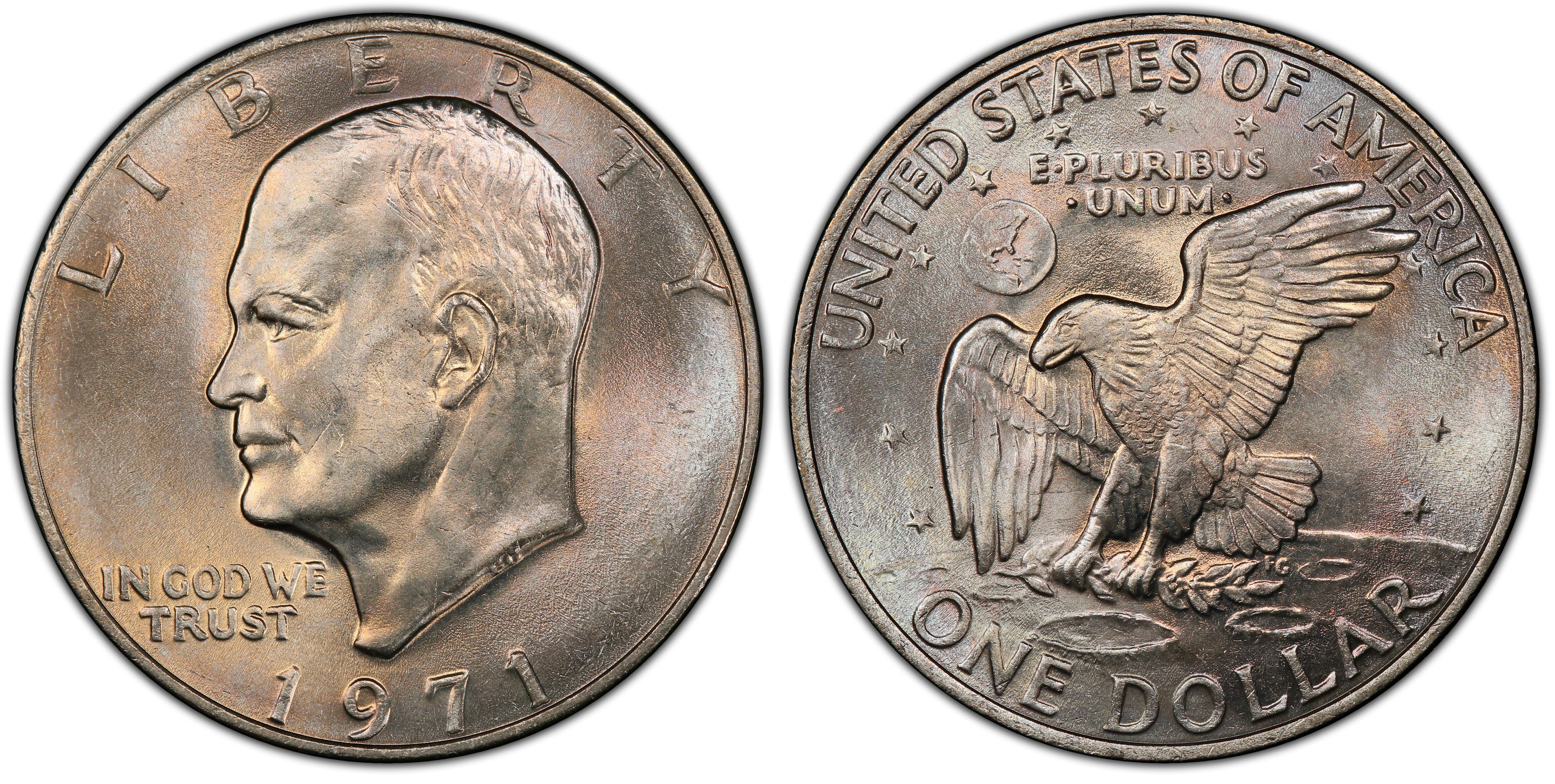 1971 IKE Eisenhower Dollar
