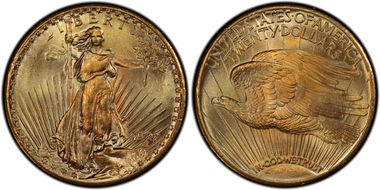 MS67+ PCGS grade