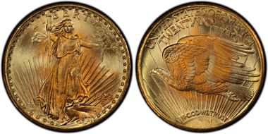 MS67+ PCGS grade