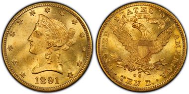  
	MS64 PCGS grade 
