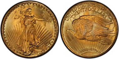 MS67+ PCGS grade