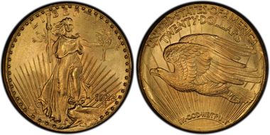  
	MS66+ PCGS grade 
