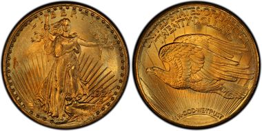  
	MS65 PCGS grade 
