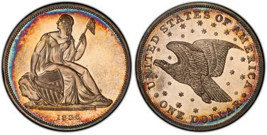 PR64+ PCGS grade