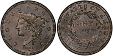 MS64BN PCGS grade