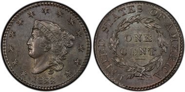 MS64BN PCGS grade