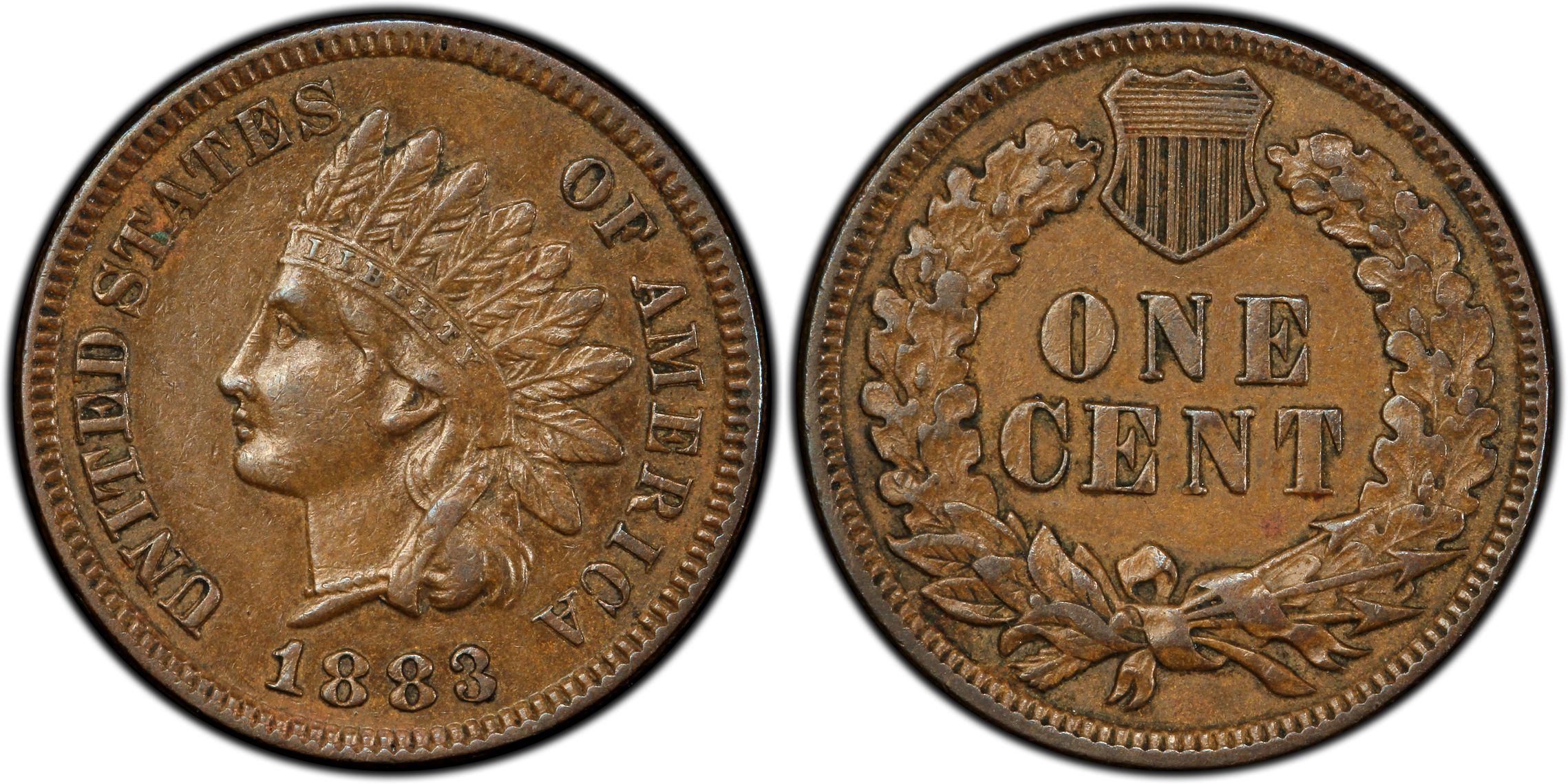 1883 1C MPD FS-302 S-7, BN (Regular Strike) Indian Cent - PCGS CoinFacts