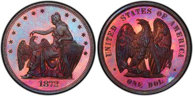 PR67+RB PCGS grade