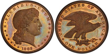 PR66+RB PCGS grade