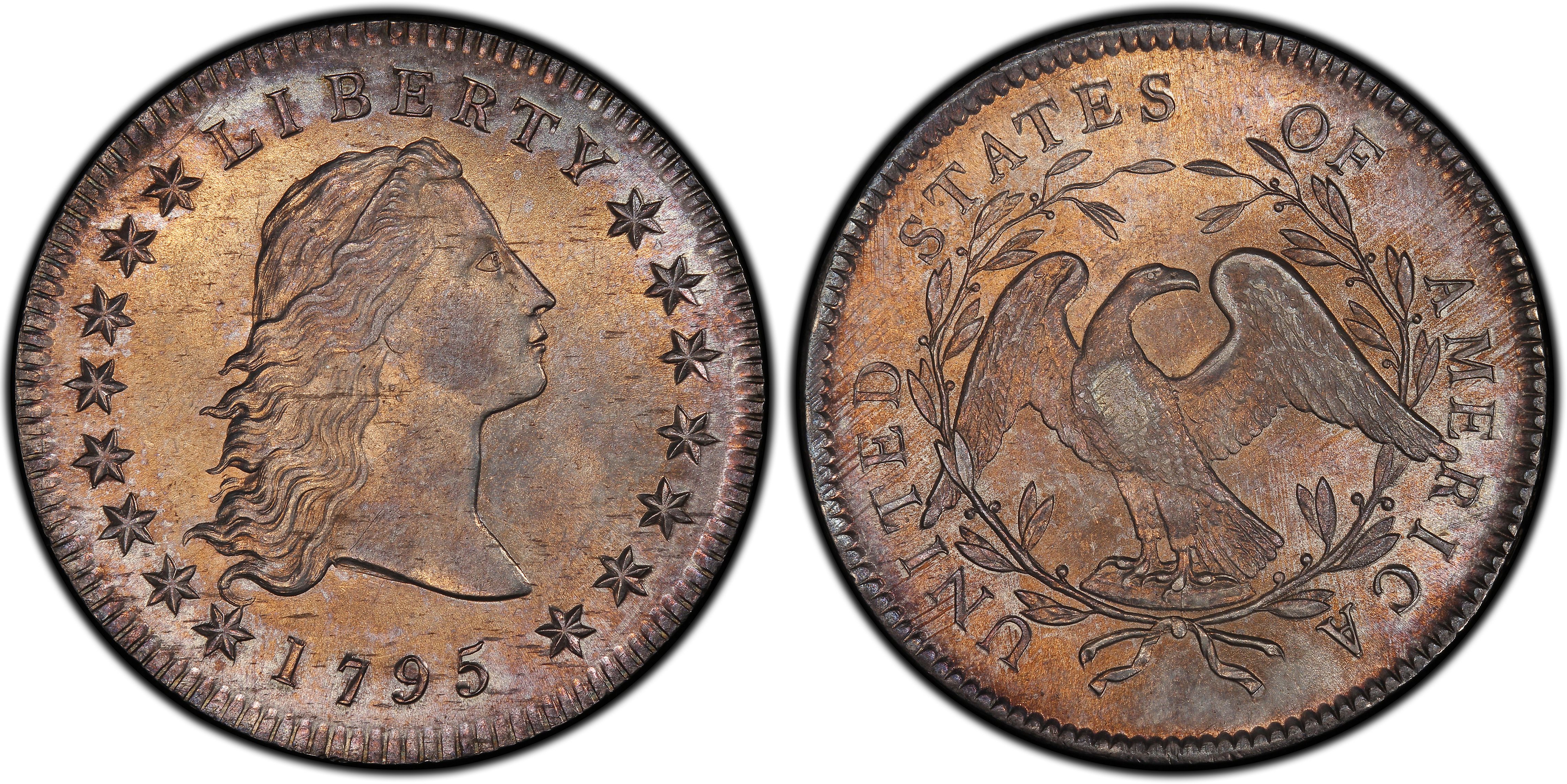 USA 1795 Flowing Hair Dollar Type 2 Copy Coins 