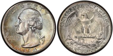 MS67 PCGS grade