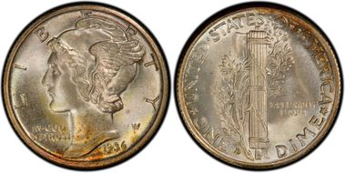 MS68FB PCGS grade