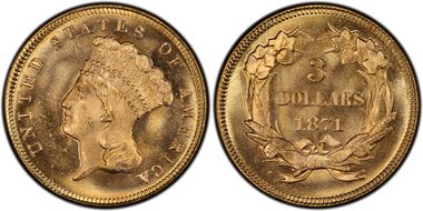 MS67 PCGS grade