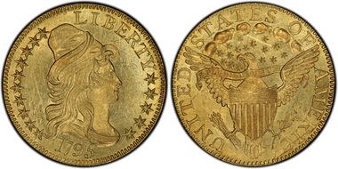 MS62+ PCGS grade