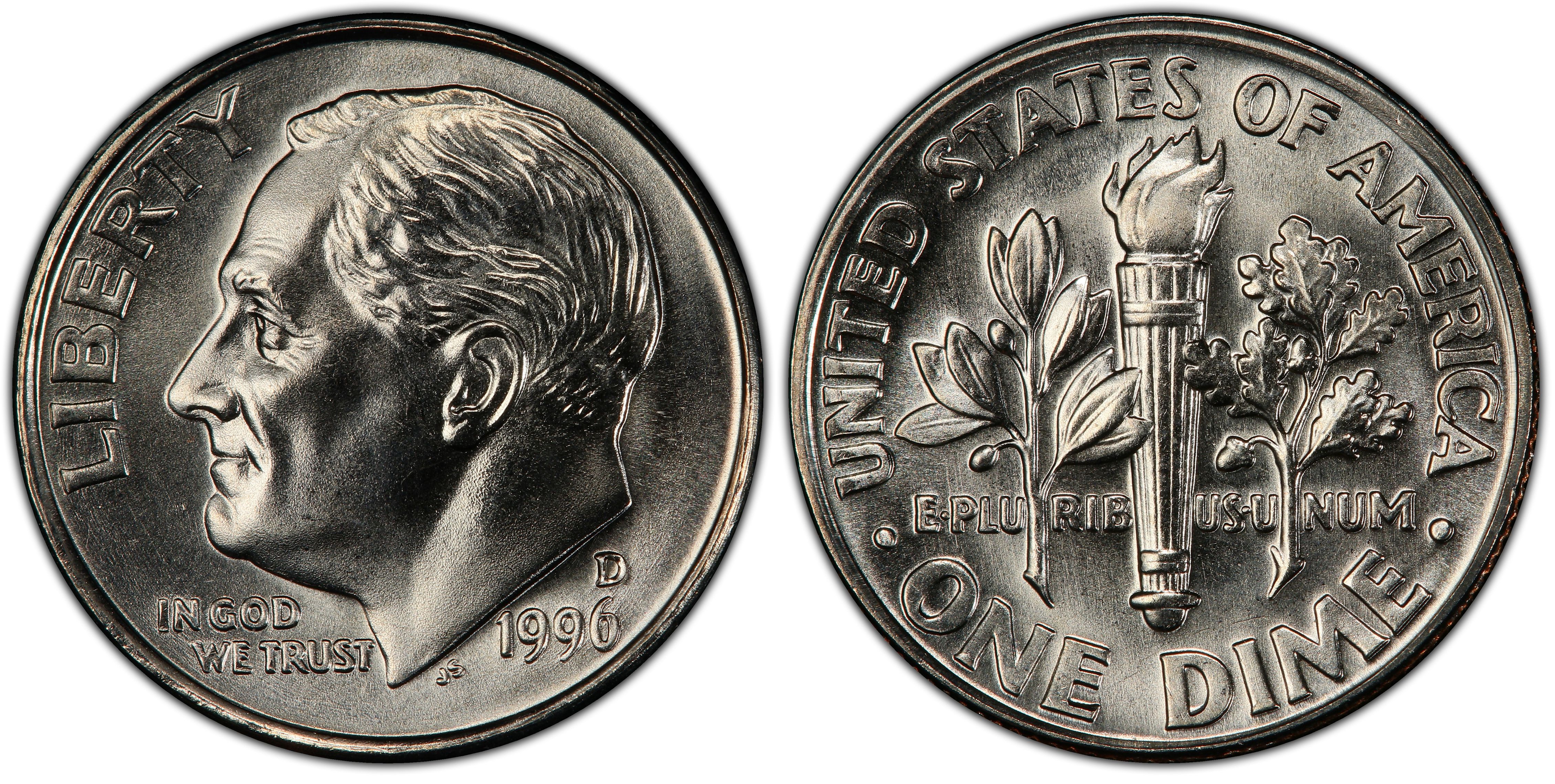 Details about   1996 S Proof Roosevelt Dime 