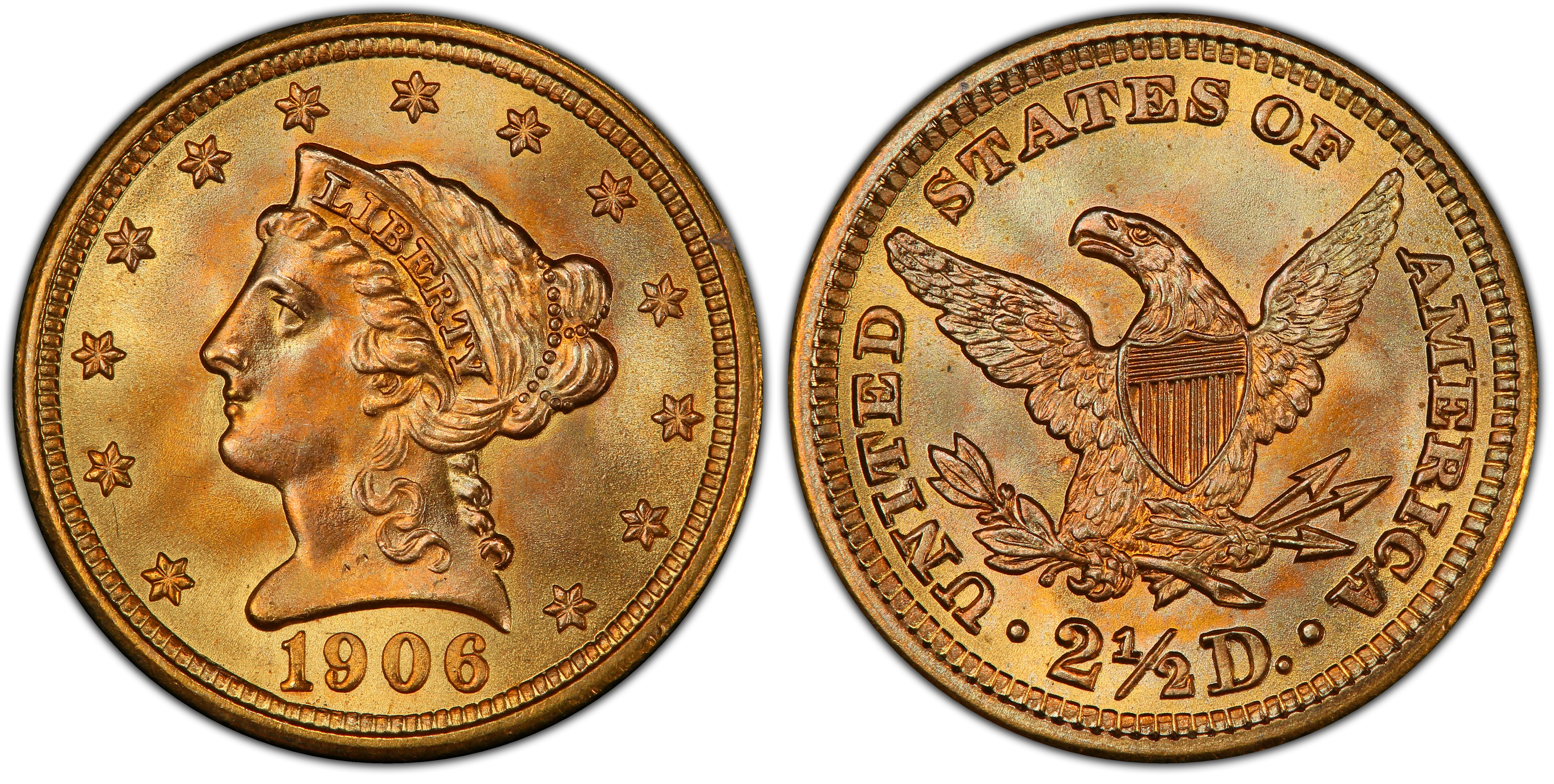 1906 250 Regular Strike Liberty Head 25 Pcgs Coinfacts