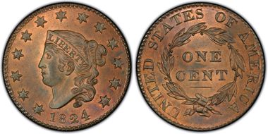 MS66RB PCGS grade