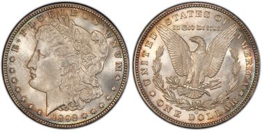 1892-O $1 (Regular Strike) Morgan Dollar - PCGS CoinFacts