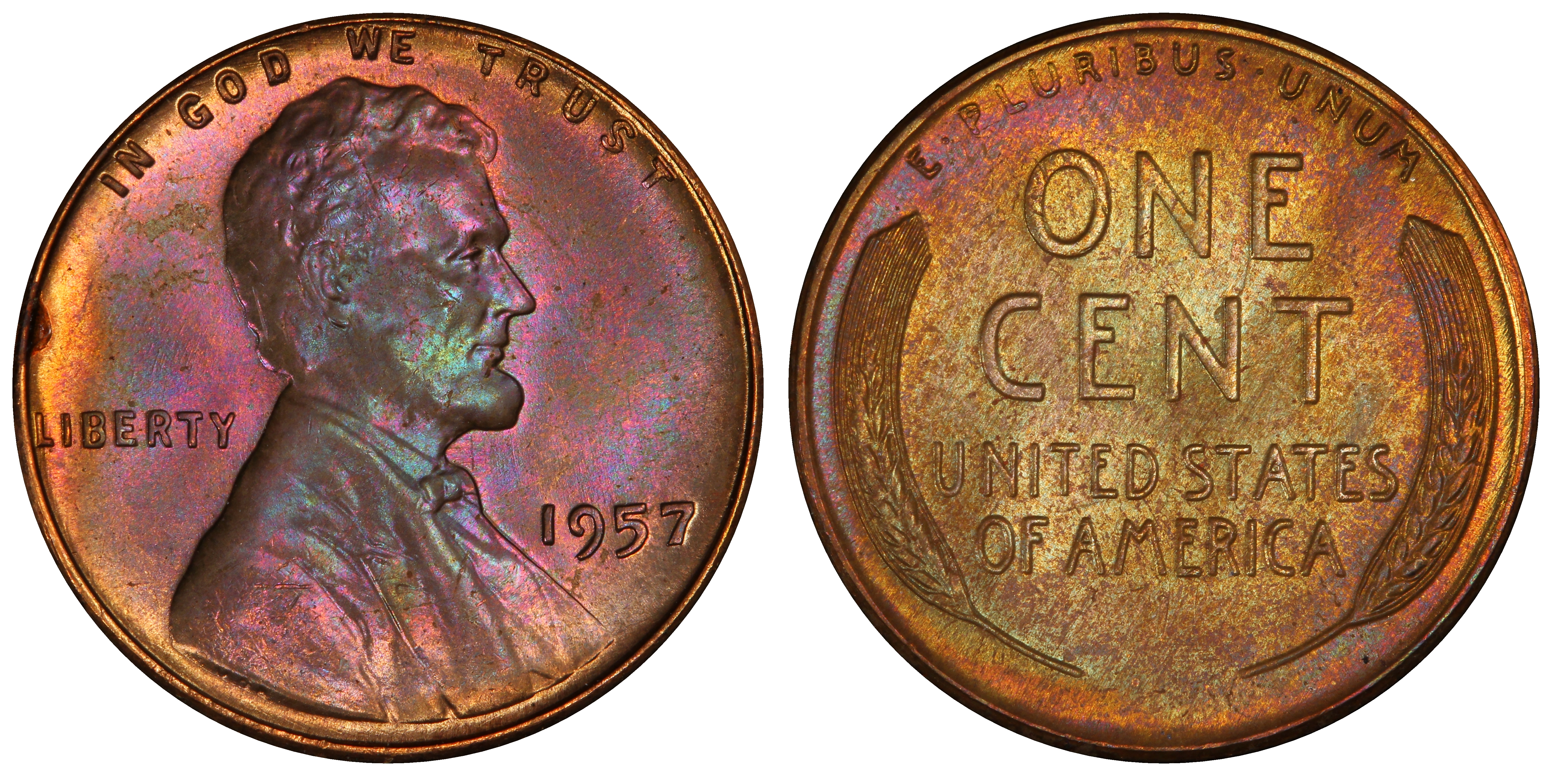 アンティークコイン 硬貨 1887年 1c PCGS/CAC MS66+ RD-インドセント