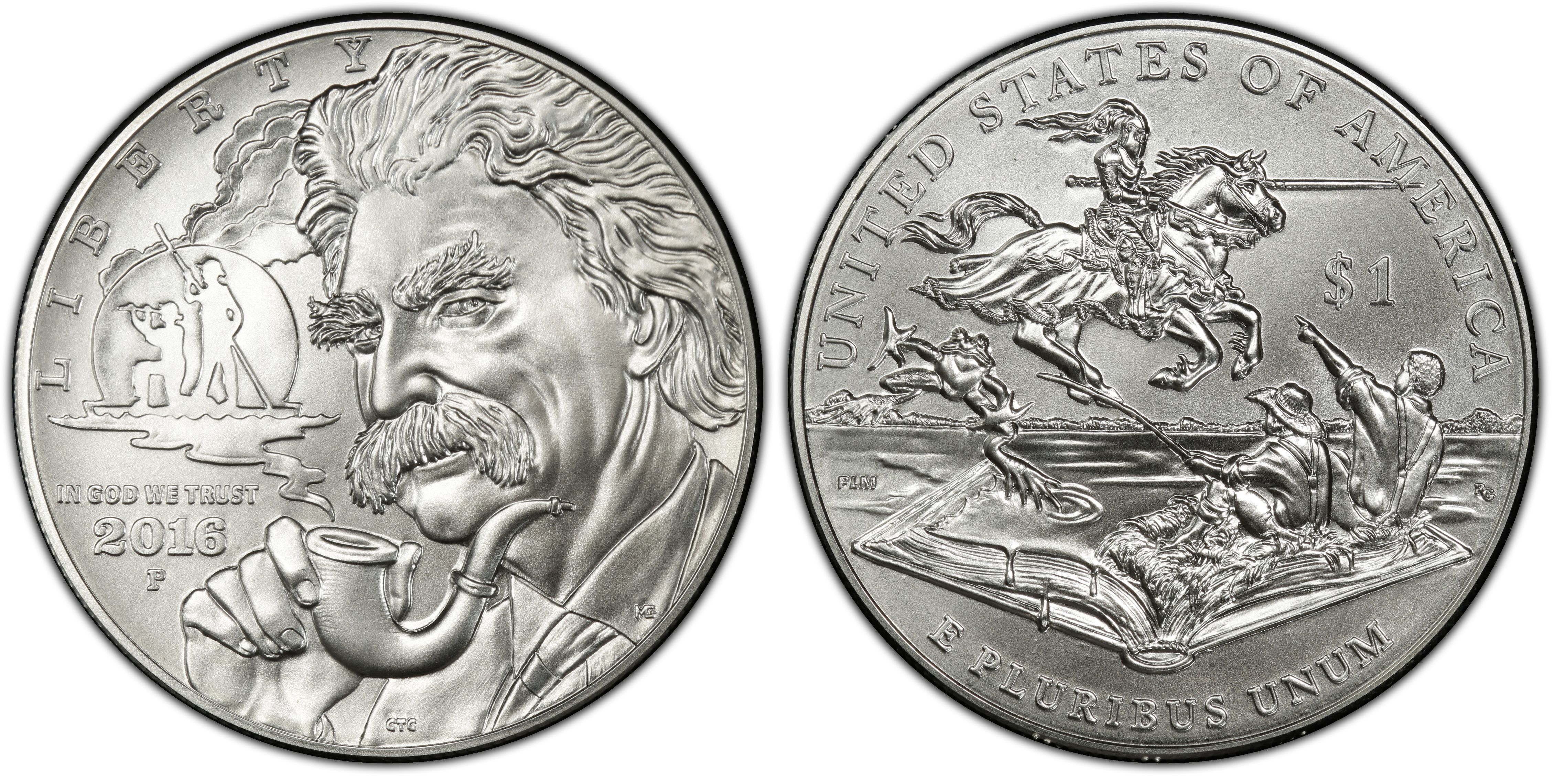 2016-P PCGS PR70DCAM Mark Twain Modern Commemorative Silver Proof