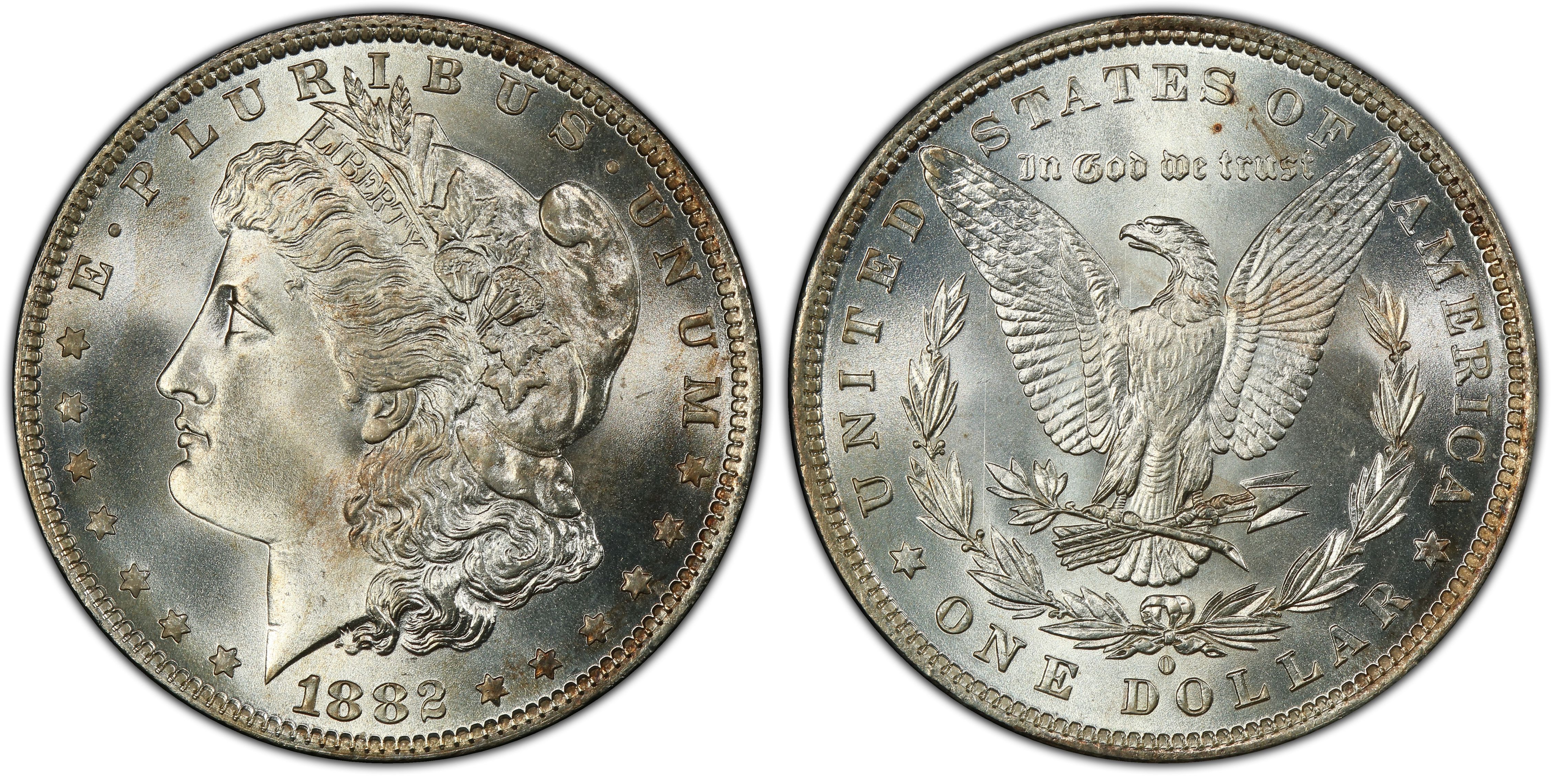 1882-O $1 (Regular Strike) Morgan Dollar - PCGS CoinFacts