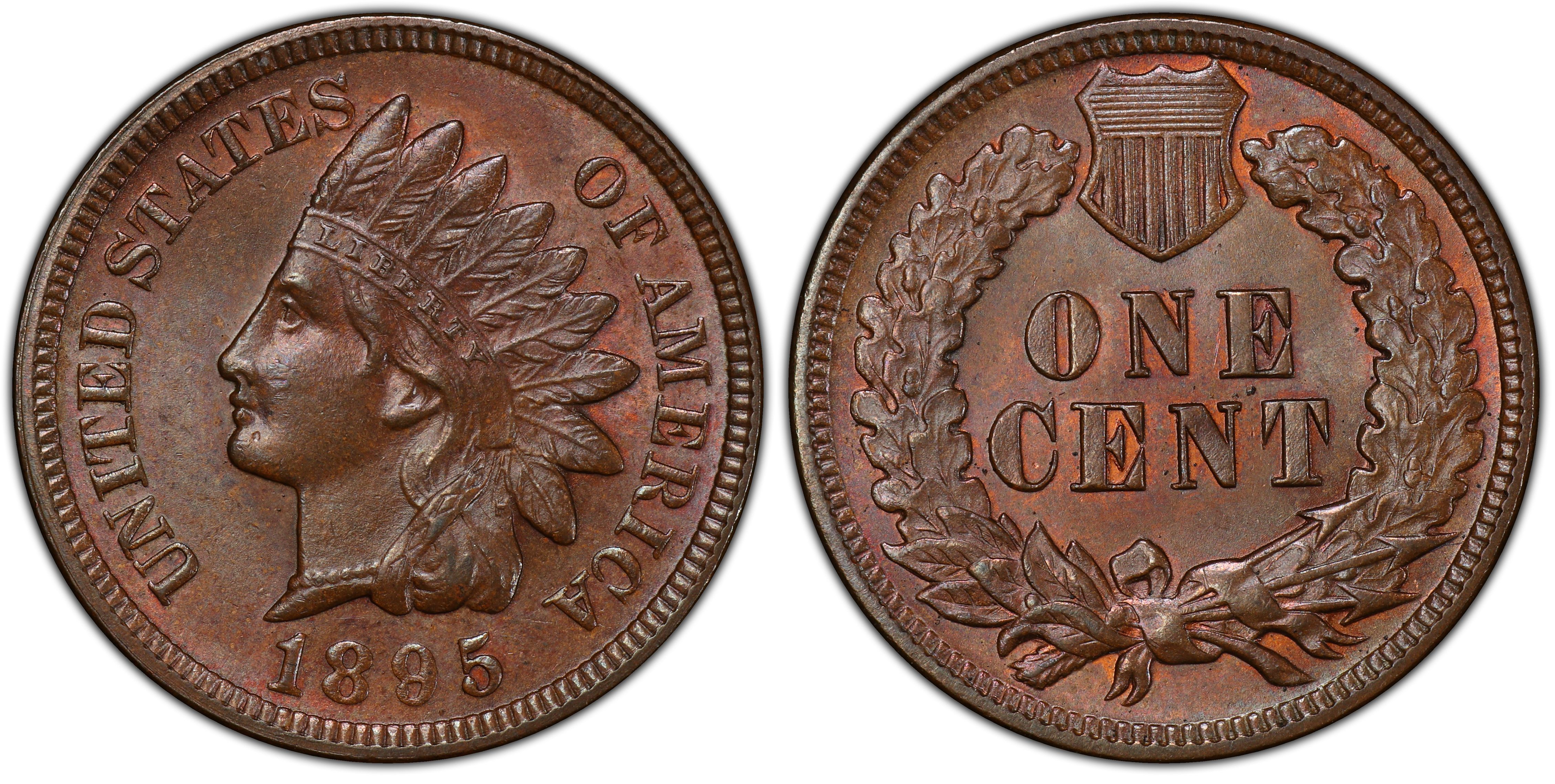 1894 INDIAN HEAD CENT PENNY CIRCULATED GRADE GOOD VERY GOOD 95% COPPER COIN 