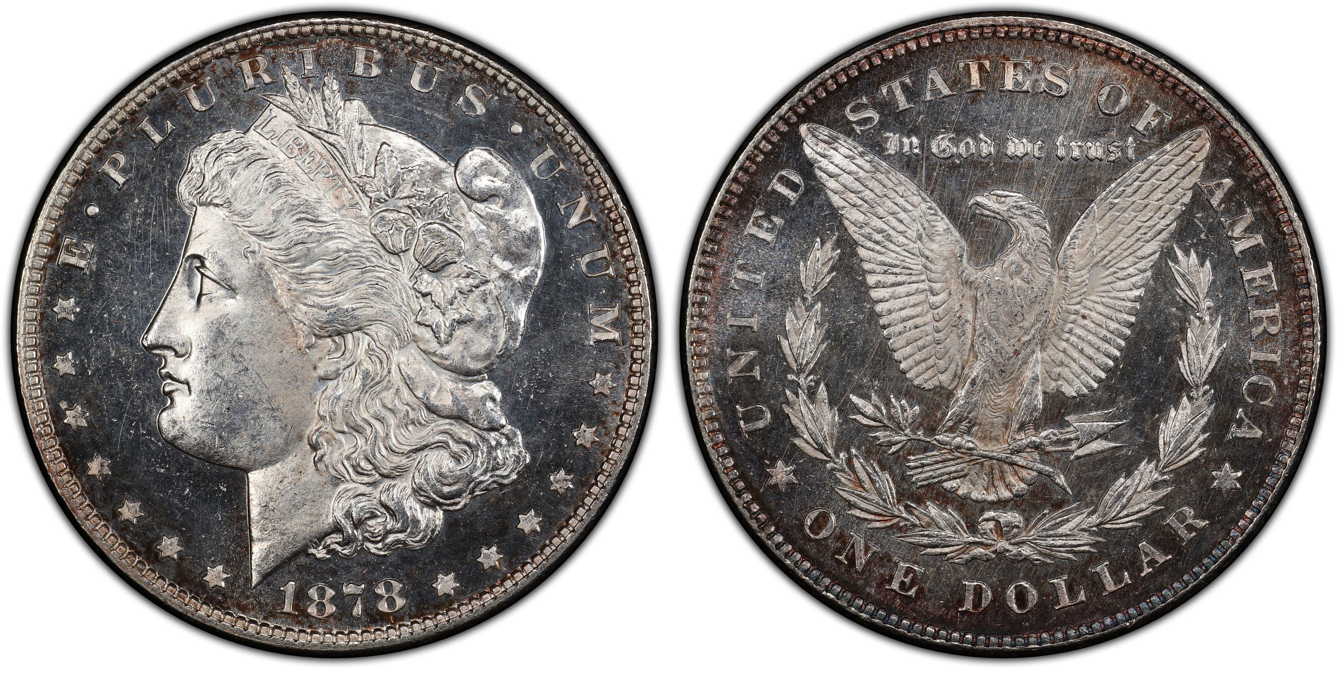 Images of Morgan Dollar 1878 7TF $1 R78 VAM 82 Doubled Stars, DMPL