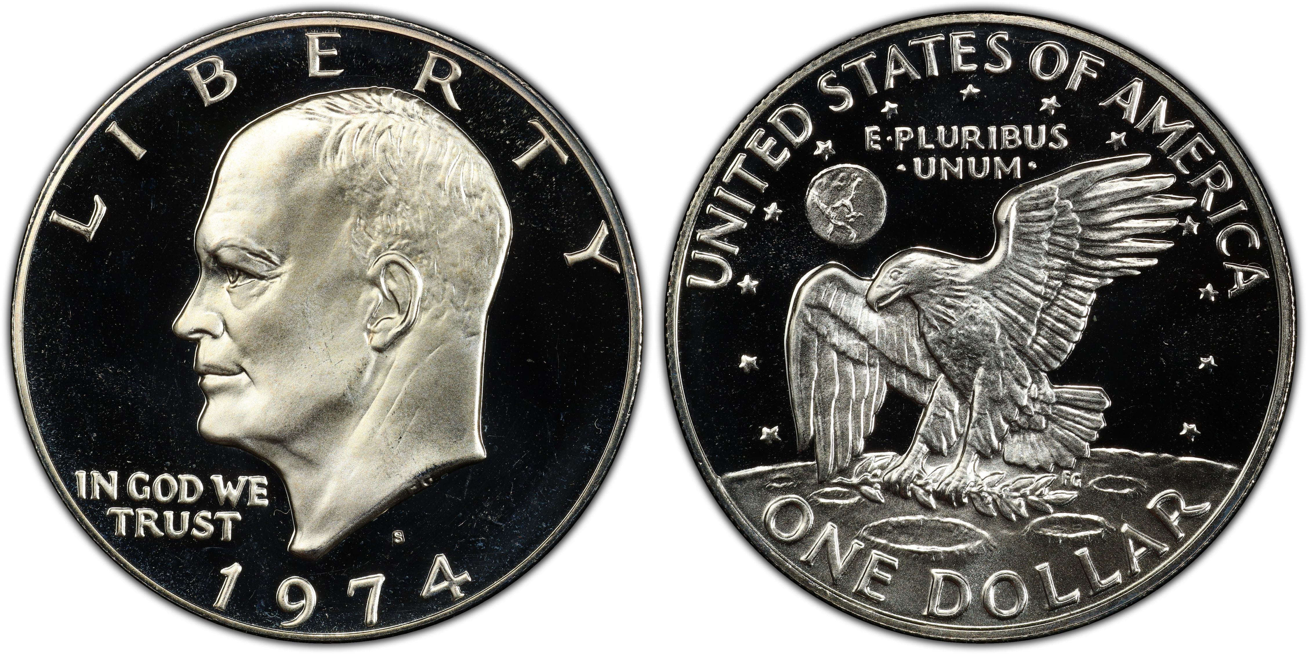 1972-S Silver Ike Dollar $1 Eisenhower PR69DCAM PCGS Certified Graded Slabbed
