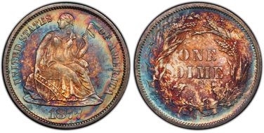 MS67 PCGS grade