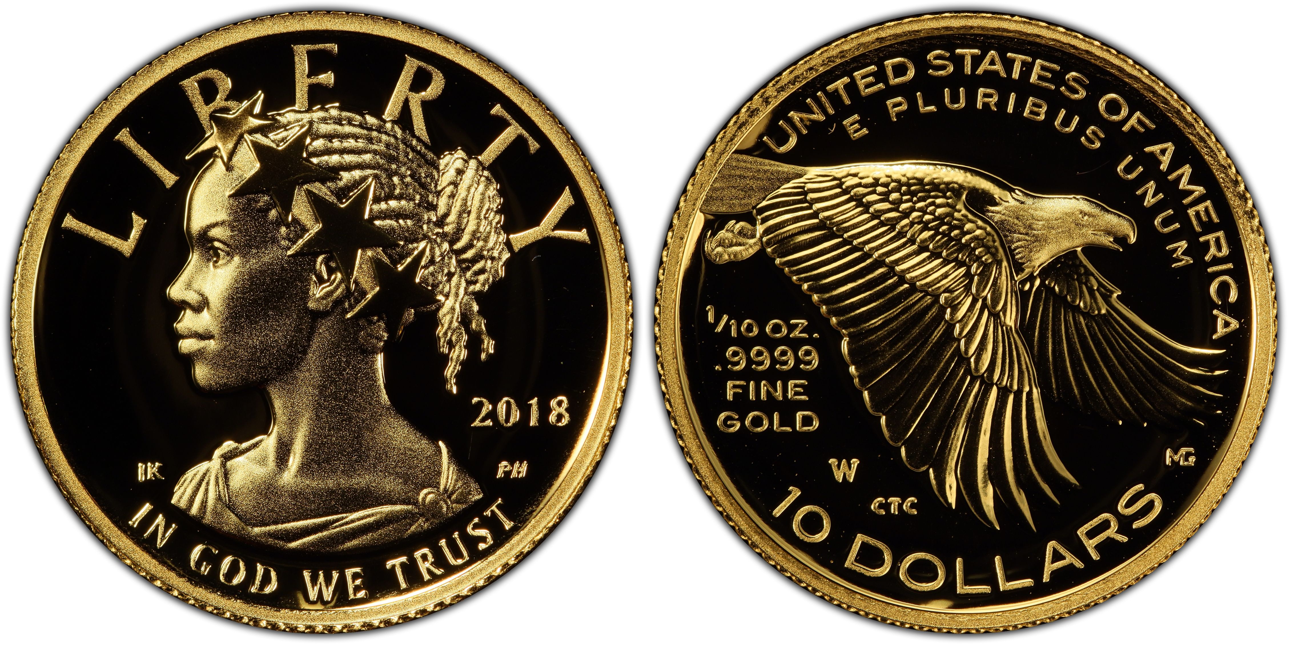 Images of American Liberty Gold 2018W 10 American Liberty High Relief