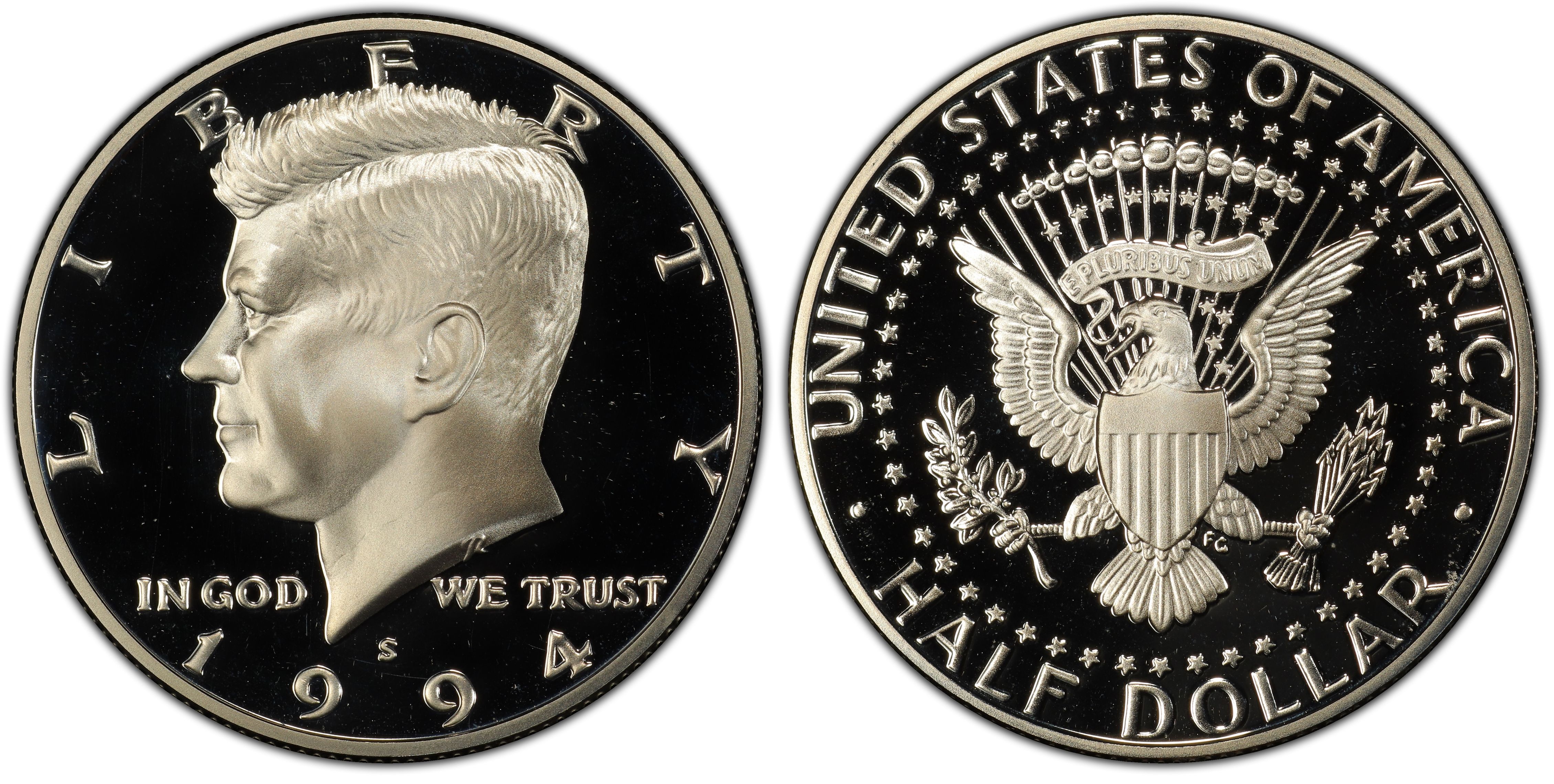 Kennedy Half Dollar 1993-P Clad Brilliant Uncirculated BU 