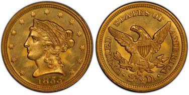 MS64+ PCGS grade