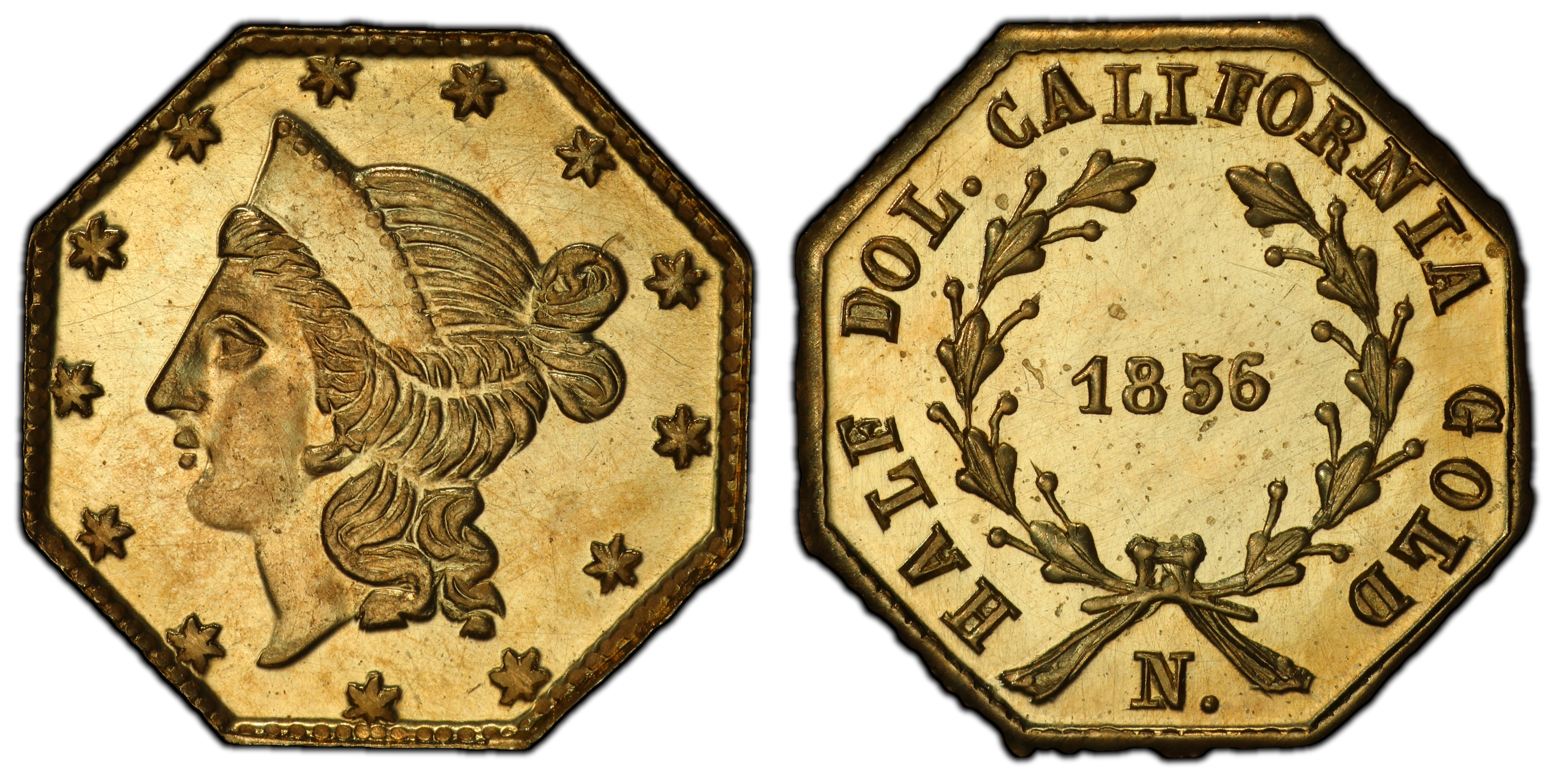 1856-g50c-bg-311-pl-regular-strike-california-fractional-gold-pcgs