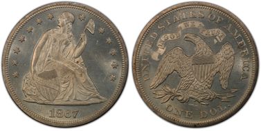 MS64+ PCGS grade