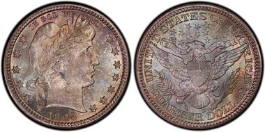 MS67 PCGS grade