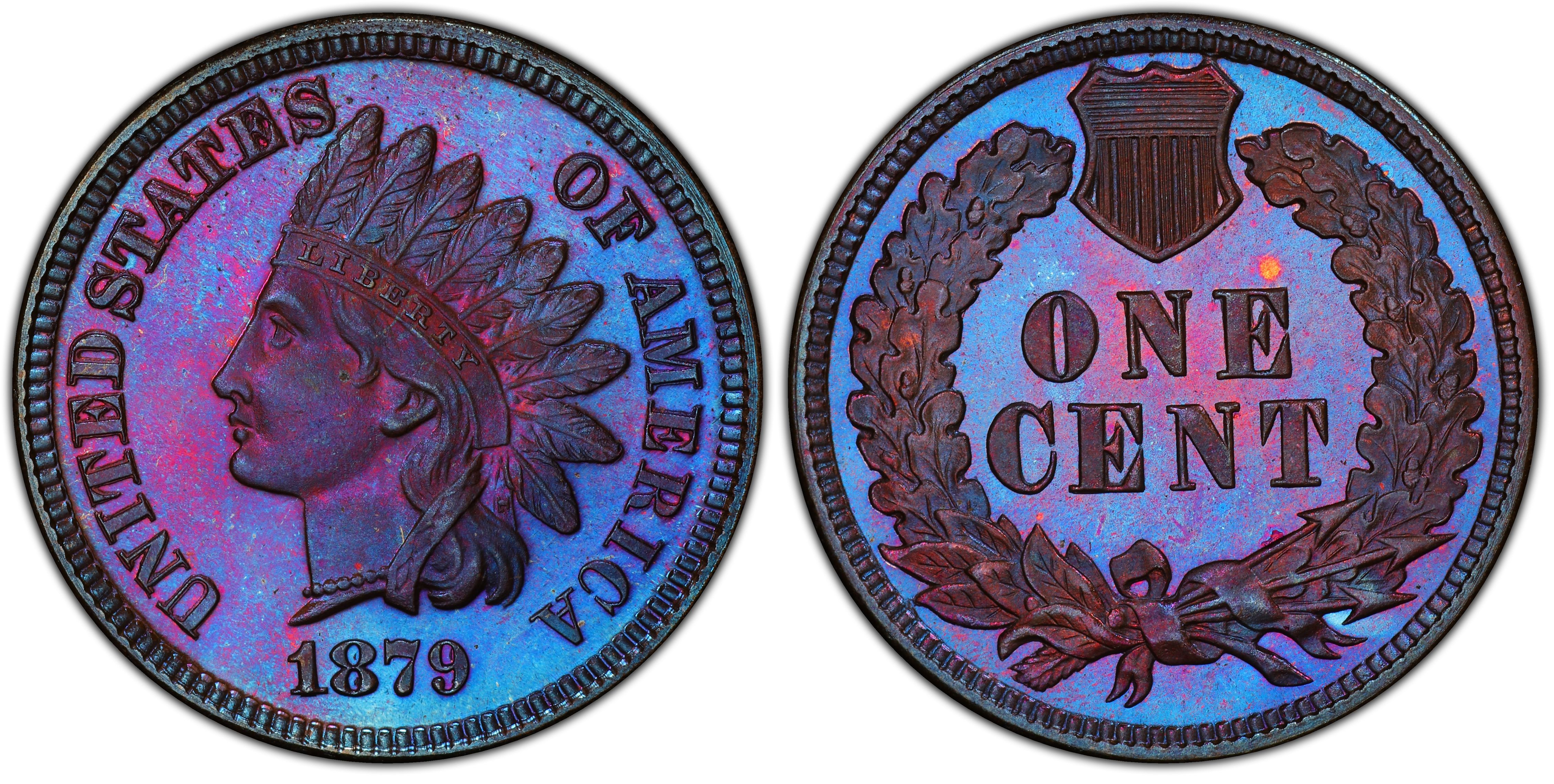1879 1C, BN (Proof) Indian Cent - PCGS CoinFacts