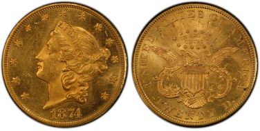 MS62 PCGS grade