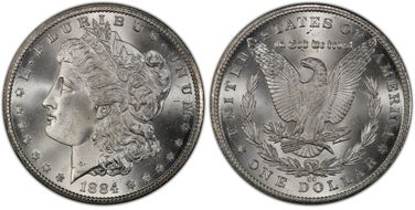 MS67+ PCGS grade