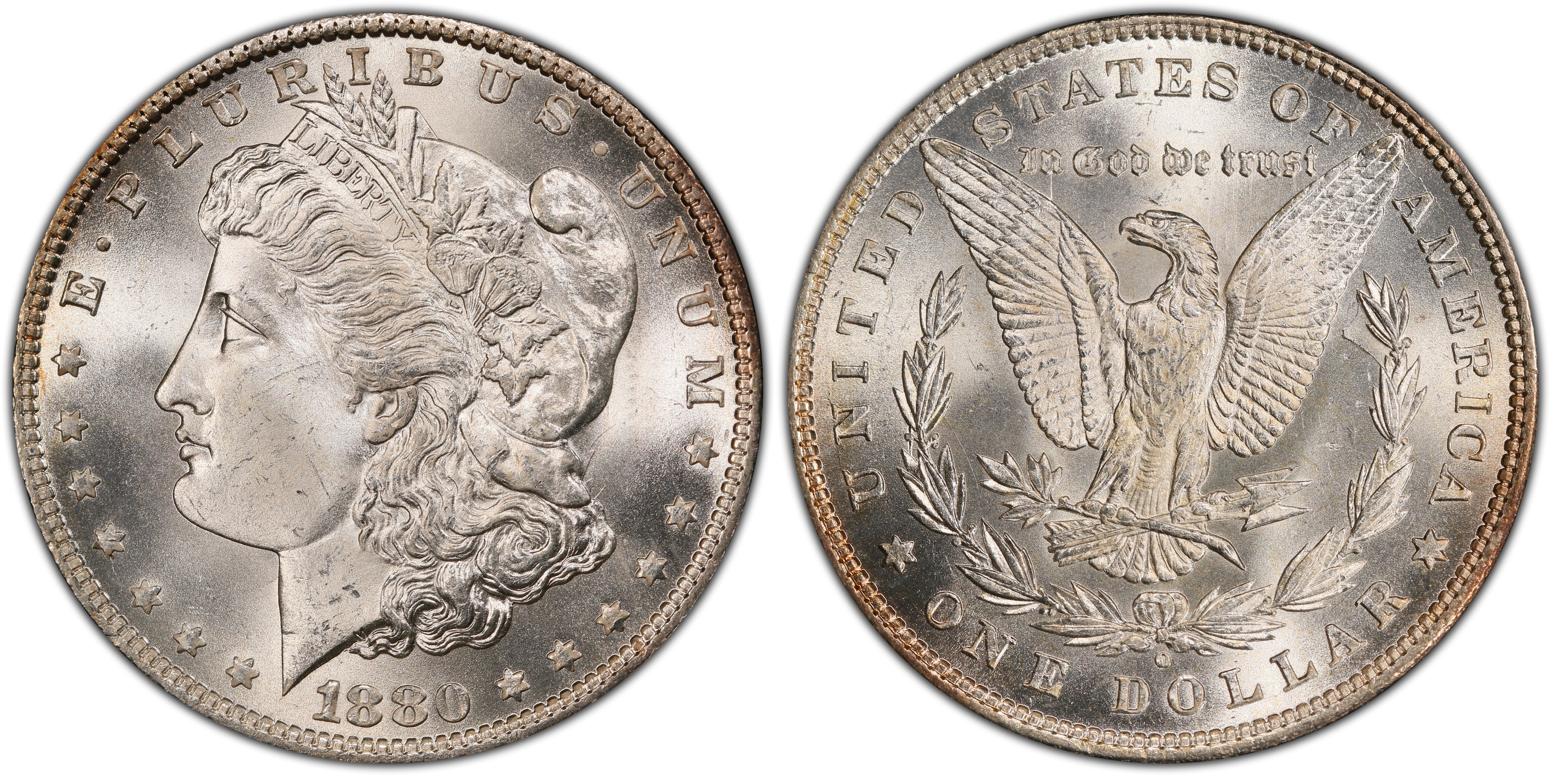 1880-O $1 (Regular Strike) Morgan Dollar - PCGS CoinFacts